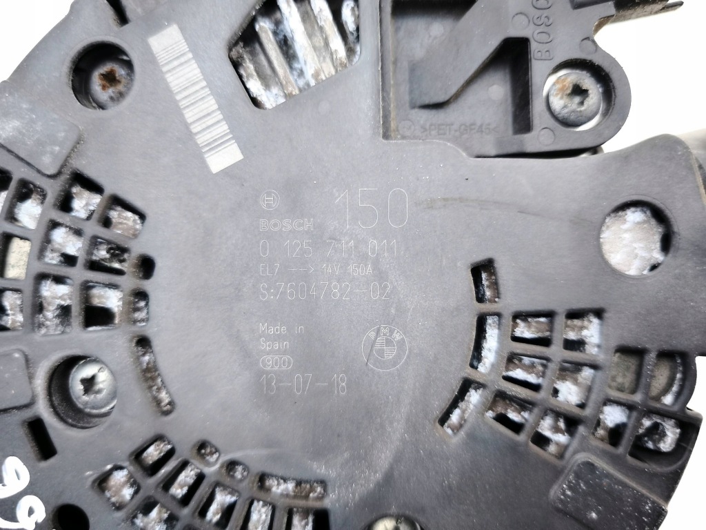 Mini one - cooper купе r56 2013 генератор 0125711011 Зі Шроту