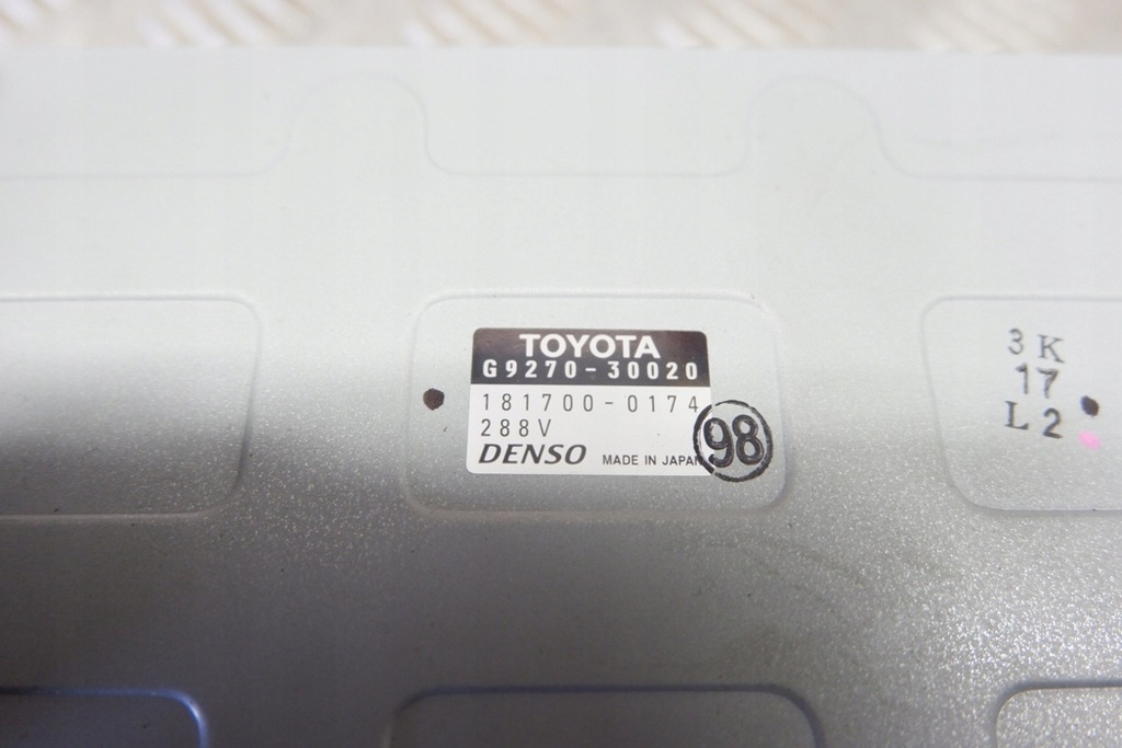 фото №7, Модуль напруги lexus gs iii grs19_, uzs19_, urs19_ g927030020 3.5l hybrid