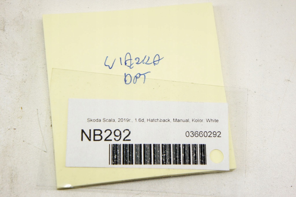 фото №7, Nb292 skoda scala жгут дверь правый задняя hb