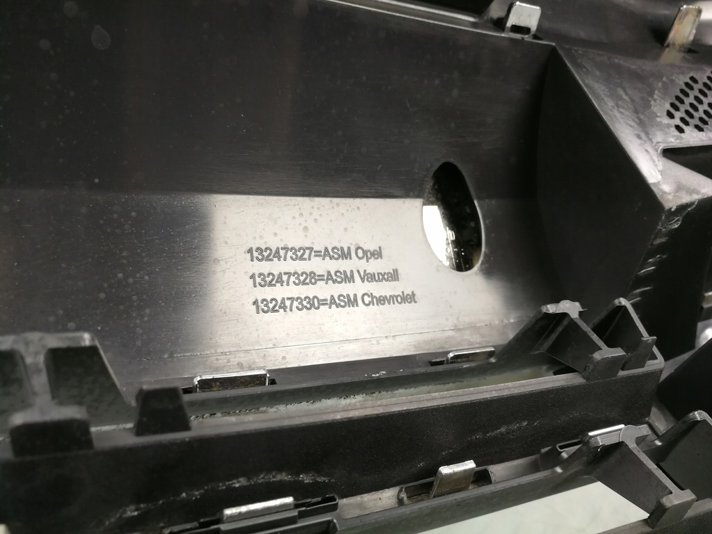 фото №12, 13247327 13247331 решітка радіатора решітка радіатора бампера перед opel zafira b ii 2 lift 08-14