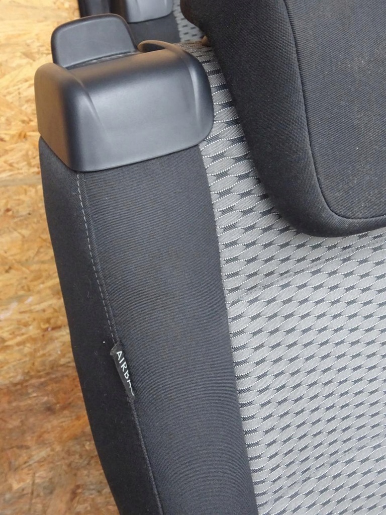 фото №8, Sharan alhambra 7n обивка сиденья задняя задние ii iii ряд подушка безопасности комплект