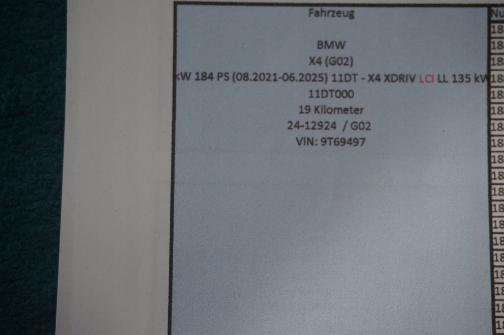 фото №11, Подвеска поворотный кулак амортизатор перед bmw x4 g02 6882597 15km