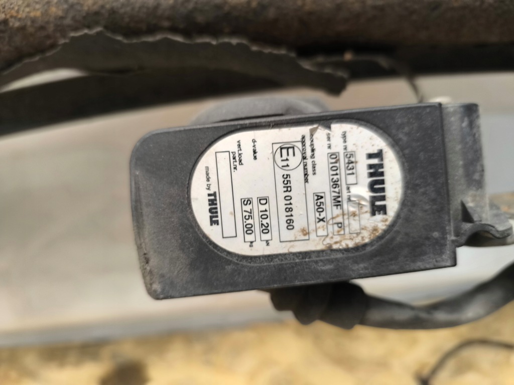 фото №14, Hak peugeot 508 i sw 10-14 2.0hdi thule a50-x съемный с модуль i балка