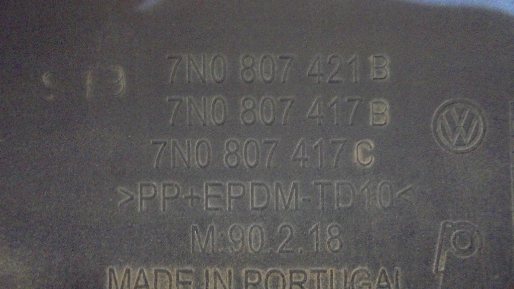 фото №12, Бампер задняя 7n0807421b vw sharan 7n0 seat alhambra