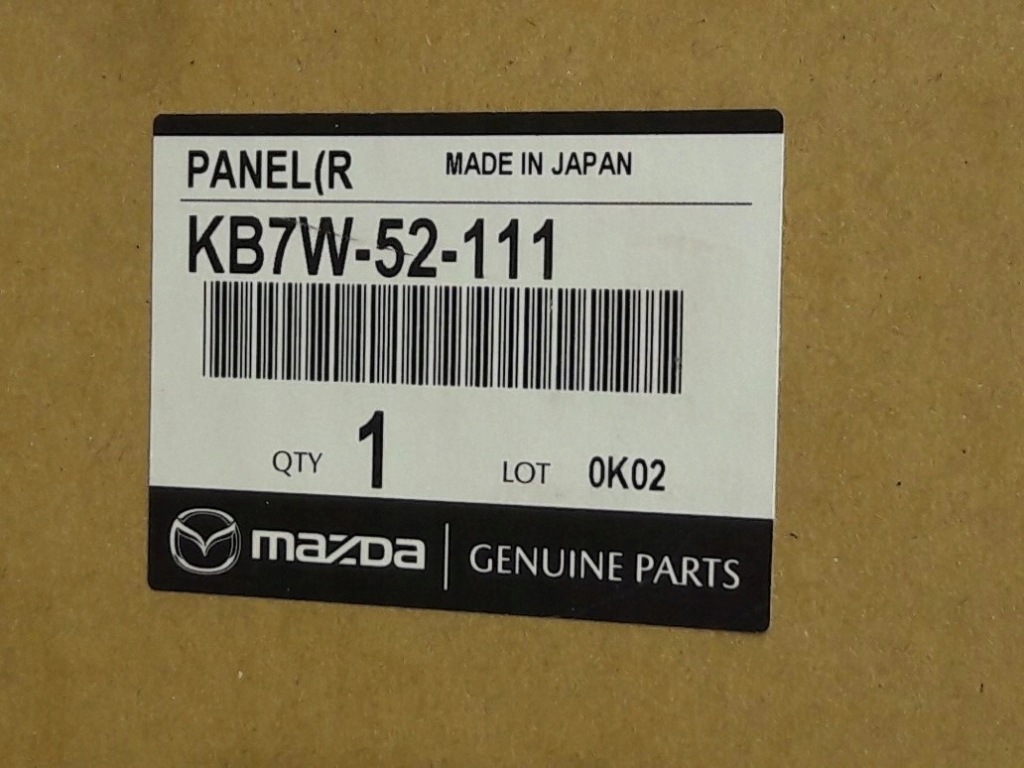 Крыло  mazda cx-5 17- kb7w52111 правый  новый с Разборки