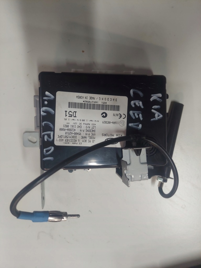фото №1, Kia ceed ii модуль комфорта bcm 95400-a2510