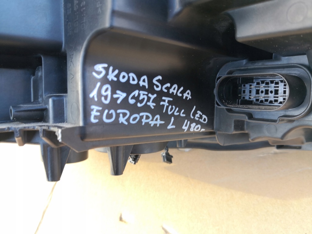 фото №15, Skoda scala 657 лампа передня ліва full led 015a