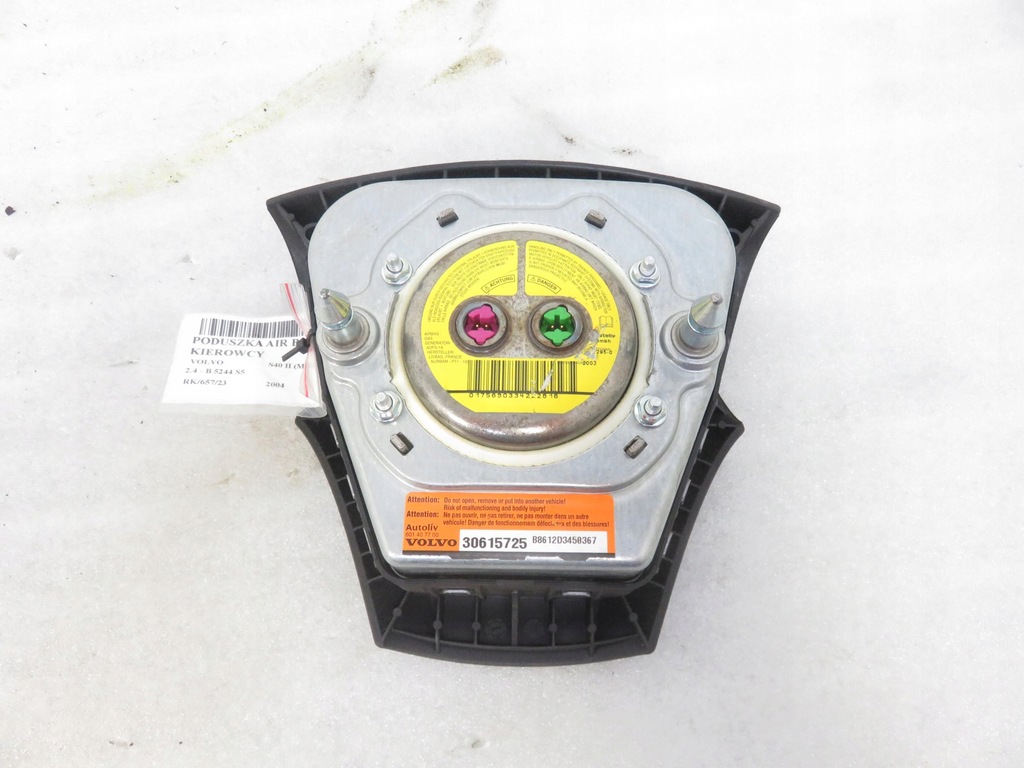 фото №9, Приборная панель volvo s40 ii подушки безопасности pas левый перед оригинал