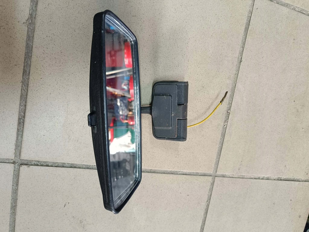 фото №1, Зеркало заднего вида внутреннее с лампа fiat 125 125p