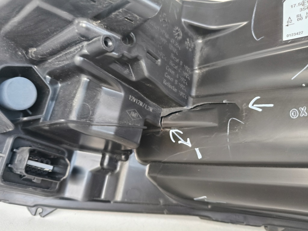 фото №11, Лампа правая фара renault zoe ii 19- full led