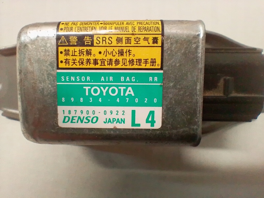 фото №5, Датчик ударний 89834-47020 toyota prius ii