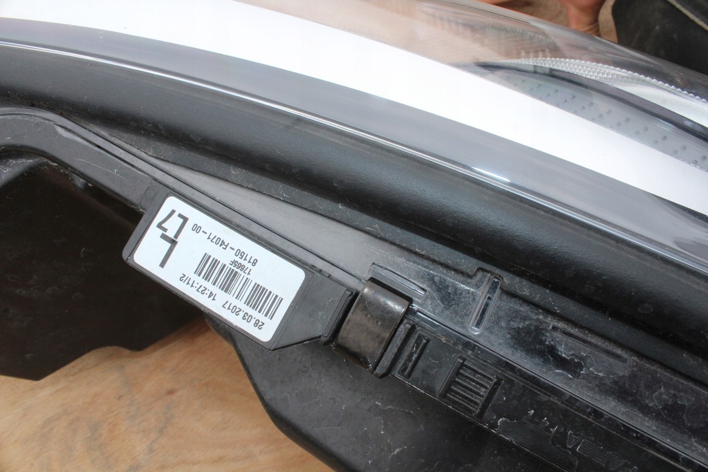 фото №11, Фара лампа передняя левая chr europa