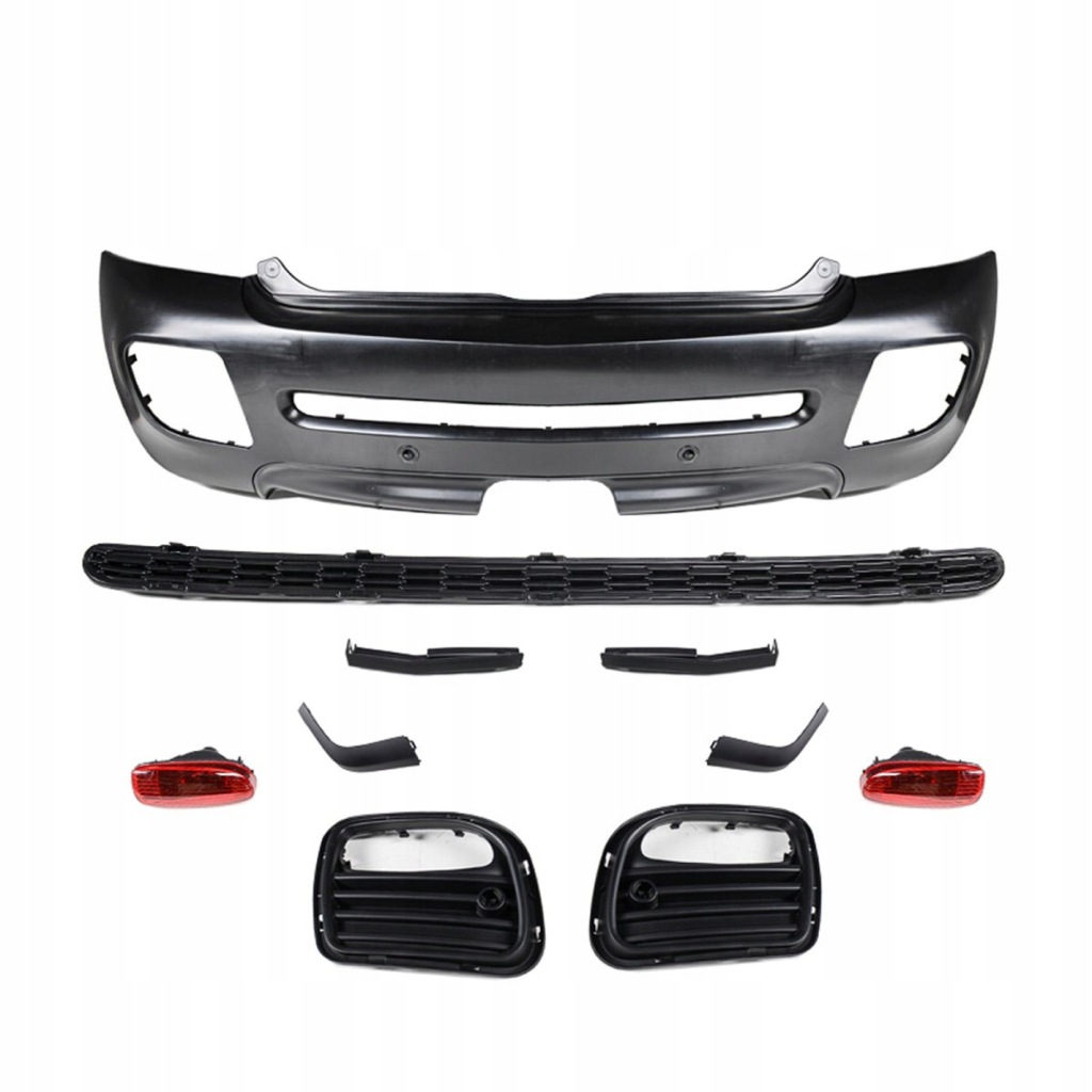 Bodykit mini cooper r56 / r57 / r58 jcw style 2007–2013 бампери + пороги Недорого