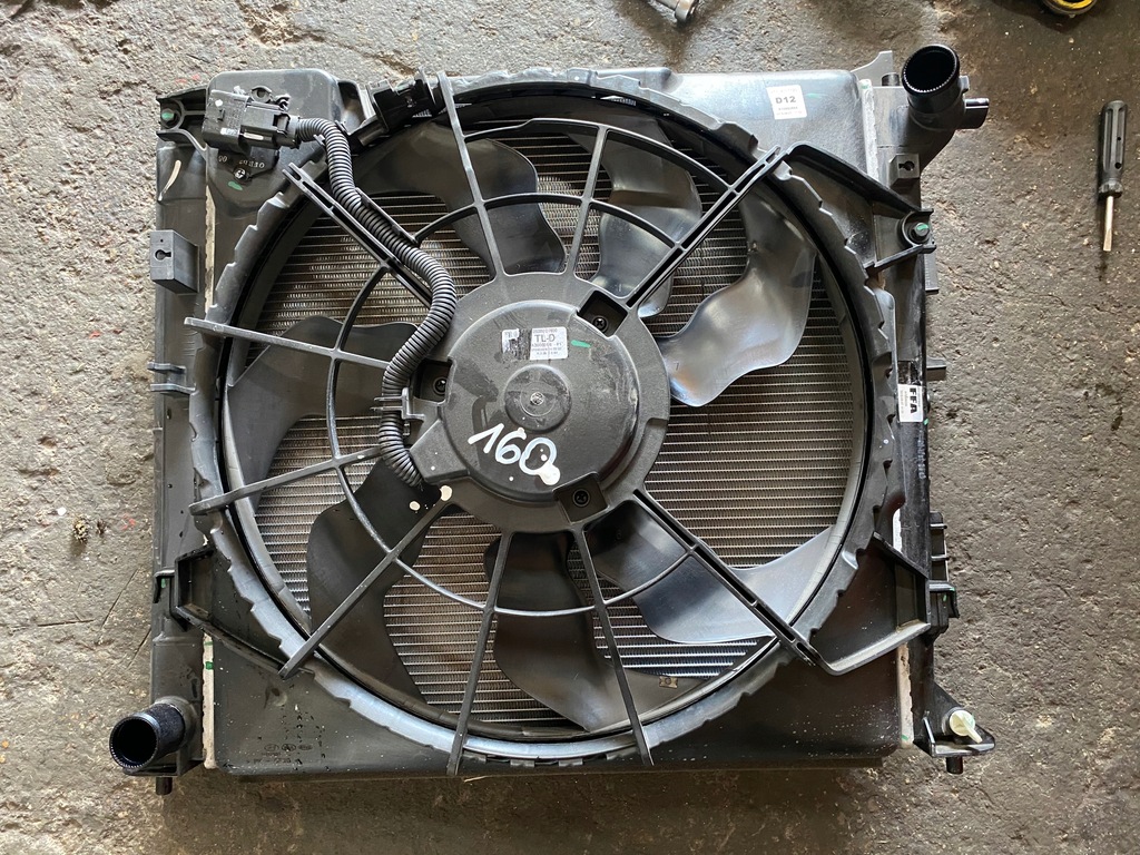 фото №1, 160 hyundai tucson kia sportage 1.6 kpl. радіатор