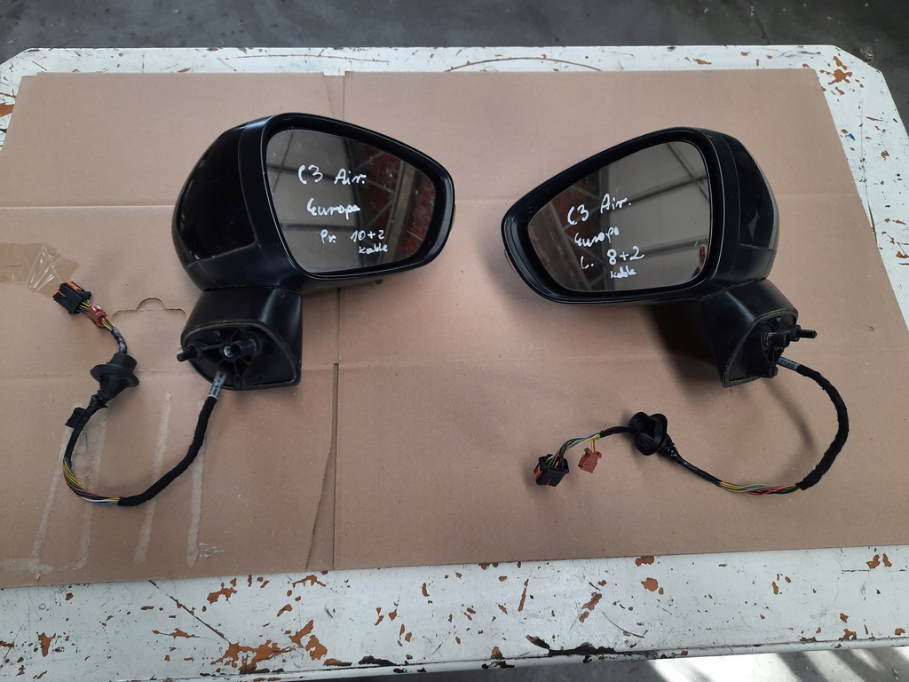 фото №1, Citroen c3 aircross зеркало правое 10+2