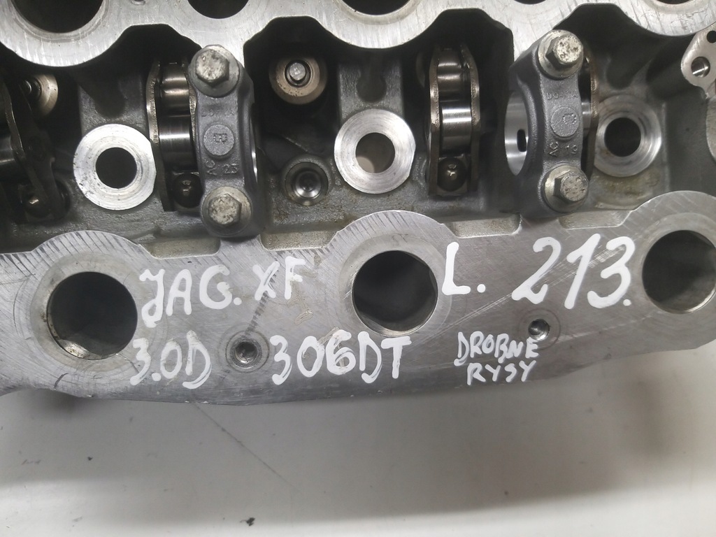 фото №16, Головка двигателя левая 3.0 d 306dt jaguar xf i x250 xj x351 9x2q-6c064-ca