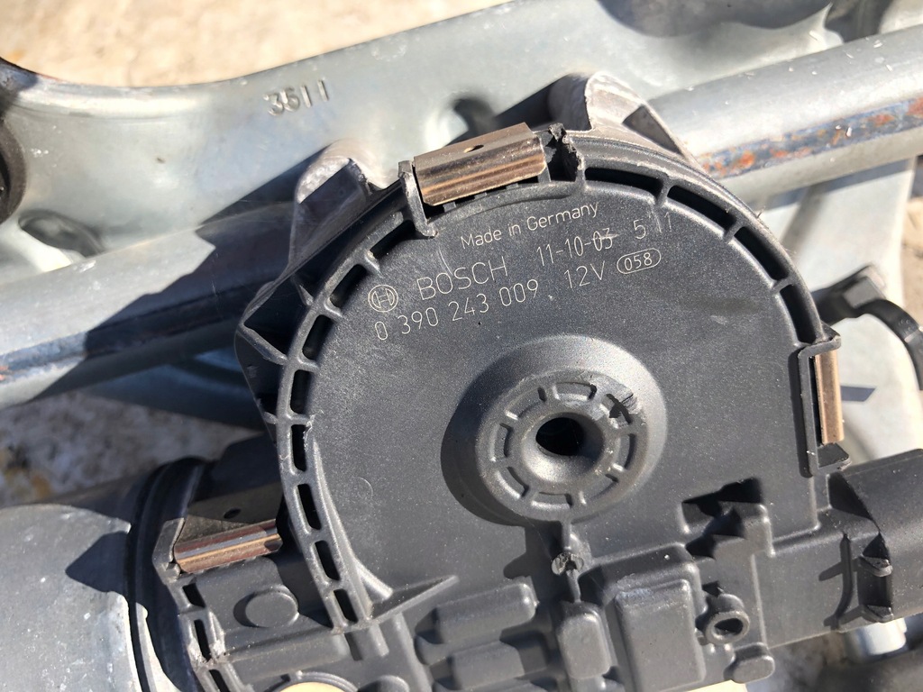 фото №5, Механизм моторчик дворник opel meriva b