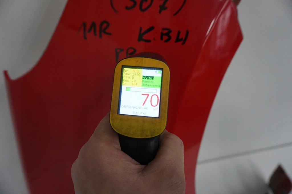 фото №11, Hyundai i20 i крыло передний правый bh красный 2011r 663211j000 nr.307