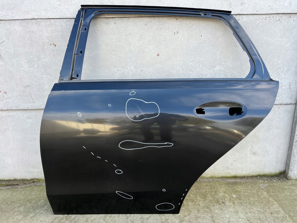 фото №1, Двері mercedes cklasa w206 206 kombi задні ліва задня лівий