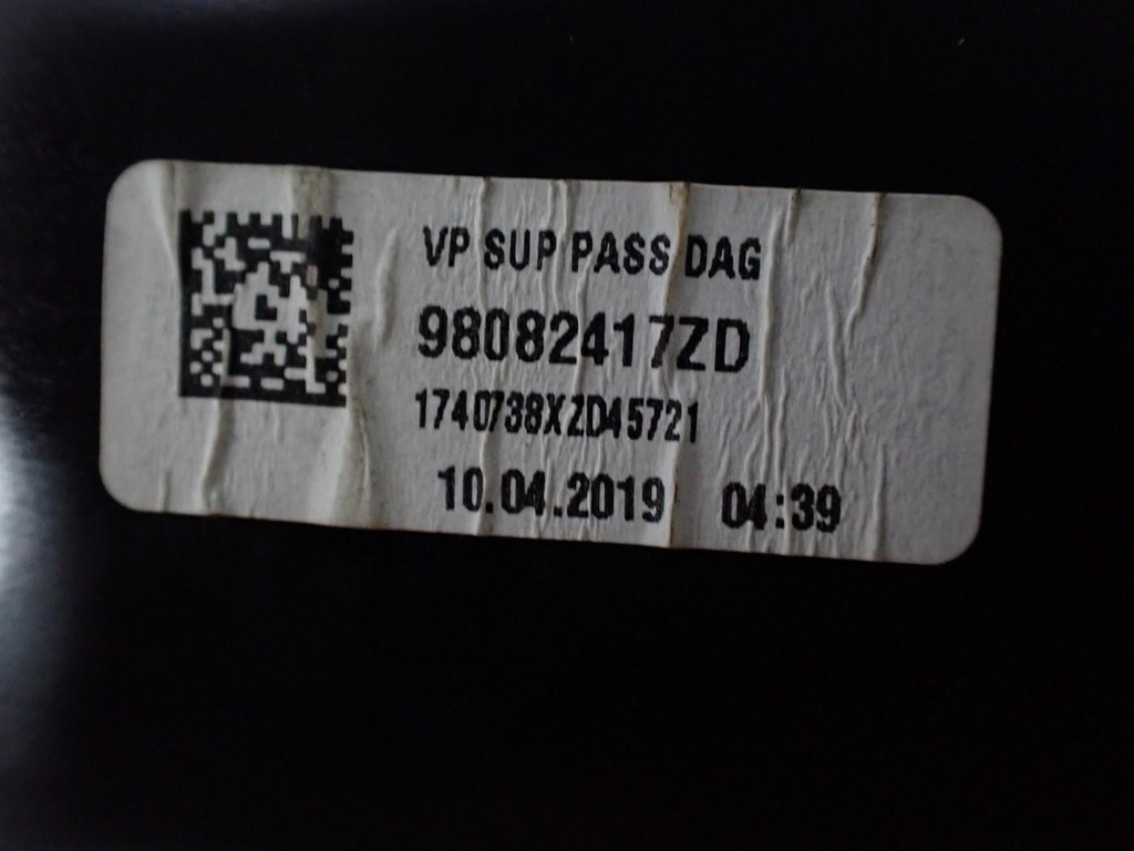 фото №9, Бардачок полиця панелі консолі europa 98082417zd peugeot expert iii 19r