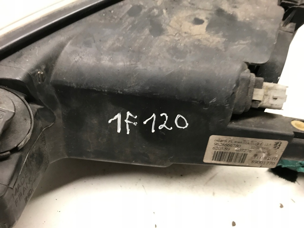 фото №11, Лампа правая перед передняя peugeot 206 lift 9628666780 europa valeo