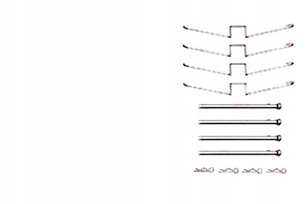 фото №2, Набір монтажний гальмівних колодок jaguar xj xjsc renault ma