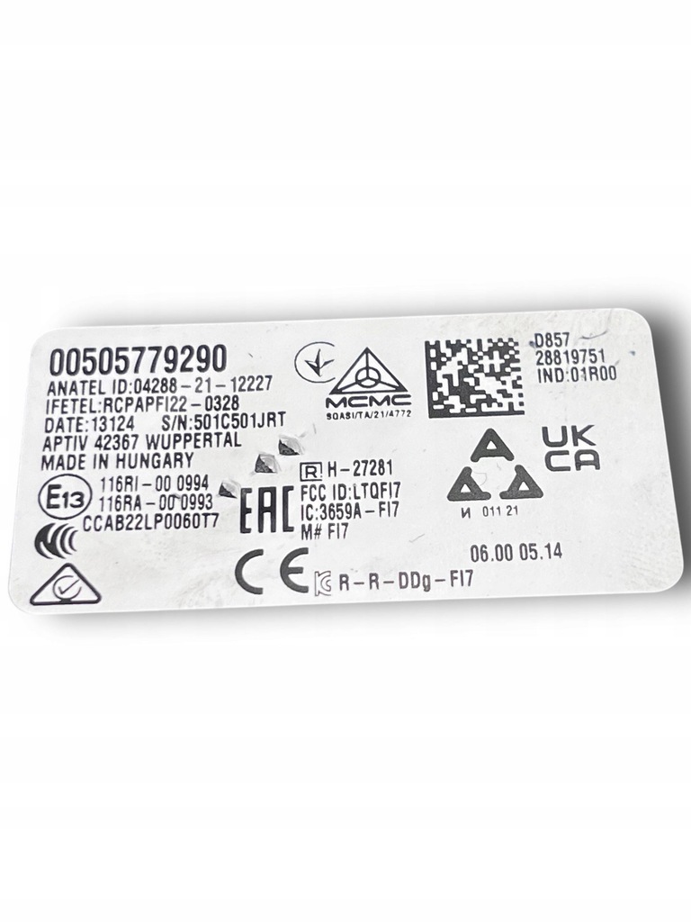 фото №3, Dodge hornet коробка предохранителей 00505779290