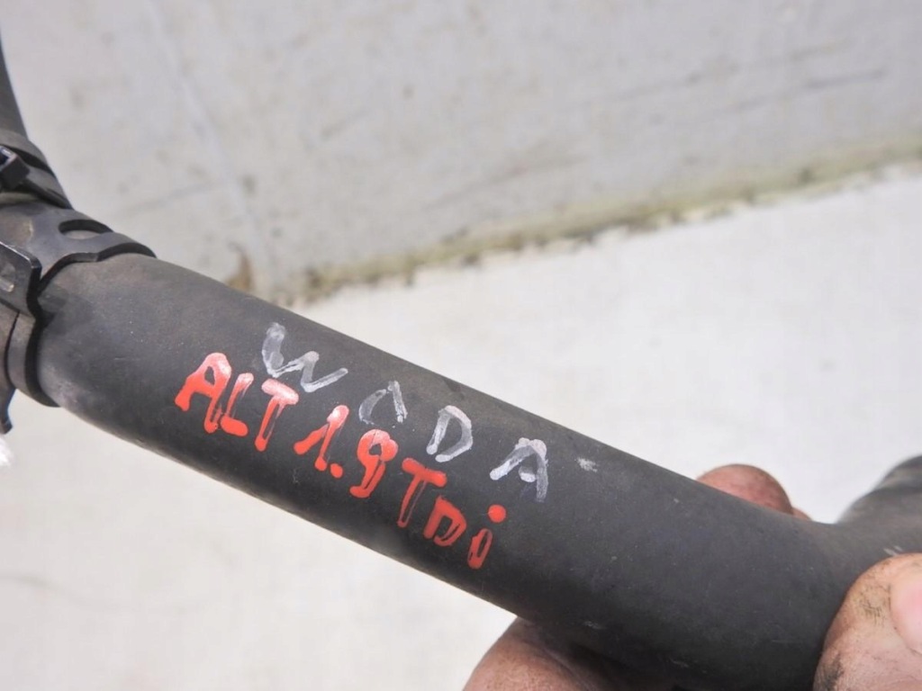 фото №2, Wąż труба wody seat altea 1.9 tdi 1k0121157ag