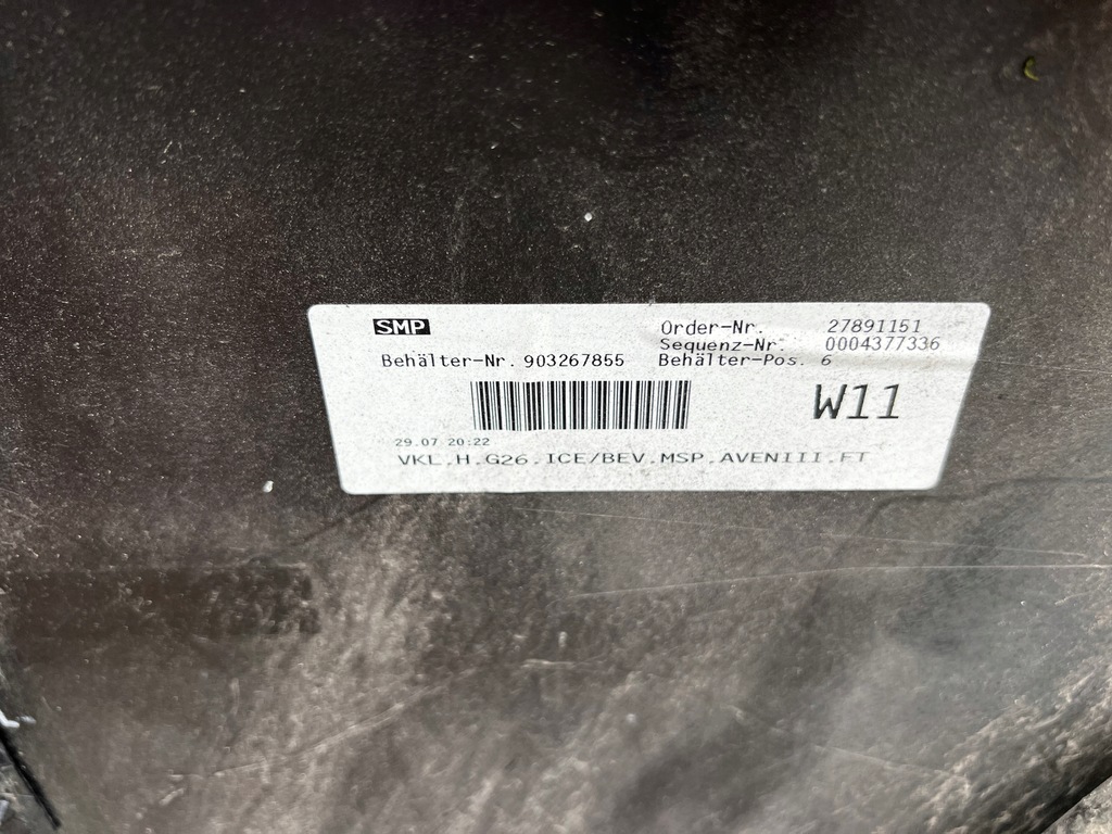 фото №15, Бампер задняя задний bmw 4 g26 m набор цвет c57