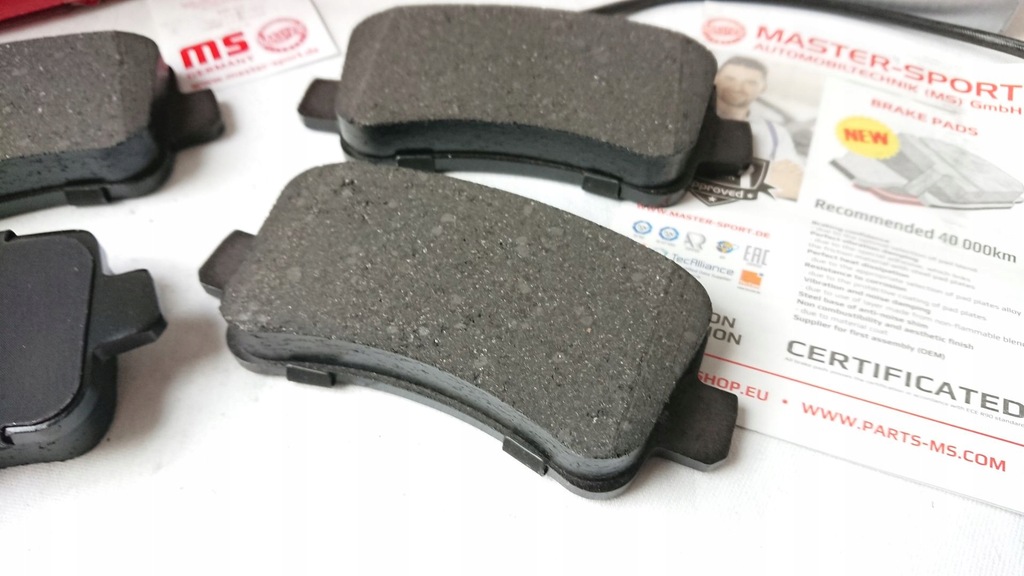 фото №5, Ms тормозные колодки тормозные задняя renault master iii 2.3 dci 2010- привод перед
