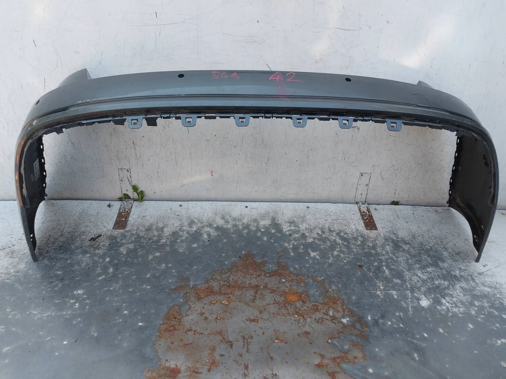 фото №13, Audi a4 s4 b9 8w9 15-19 бампер задний задняя