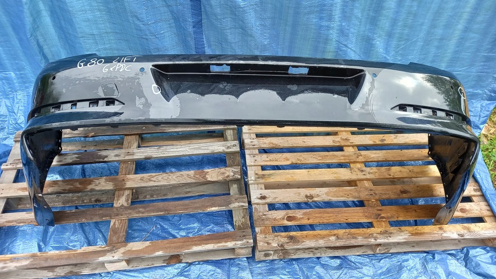 фото №1, Бампер задня задній genesis g80 2021 2022 pod pdc