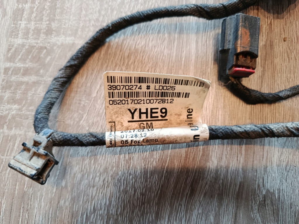 фото №1, Opel zafira c lift джгут pdc перед 39070274 yhe9