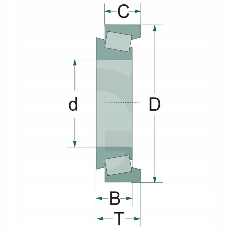 фото №1, Granit підшипник wałeczkowo-stożkowe 30204/5