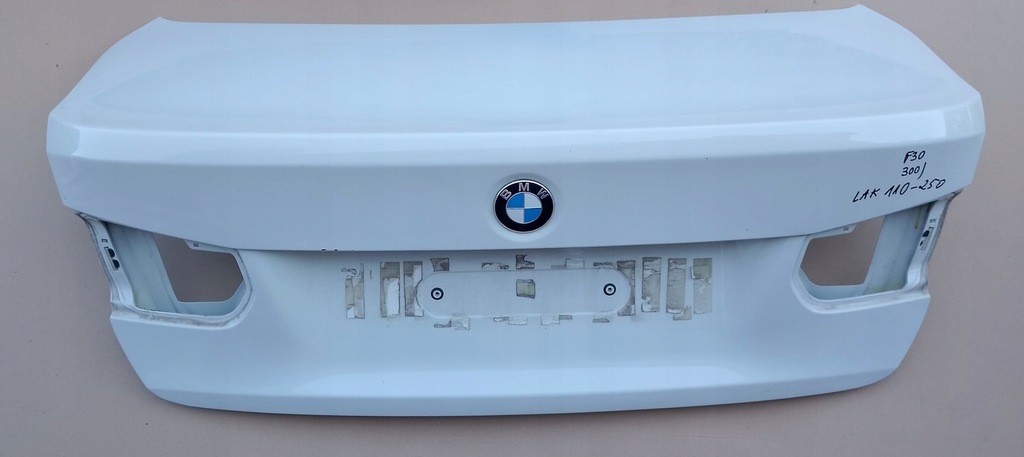 фото №1, Bmw f30 крышка багажника alpinweiss