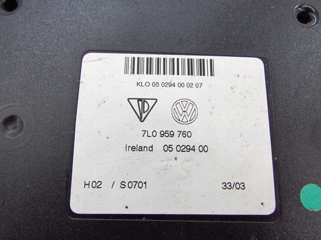 фото №5, Porsche cayenne 7l блок управления модуль сиденье 7l0959760