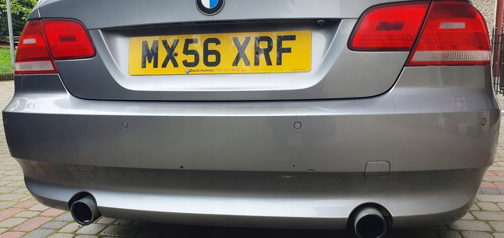 фото №8, Bmw 3 e92 e93 coupe cabrio бампер pdc задній задня spacegrau a52/7