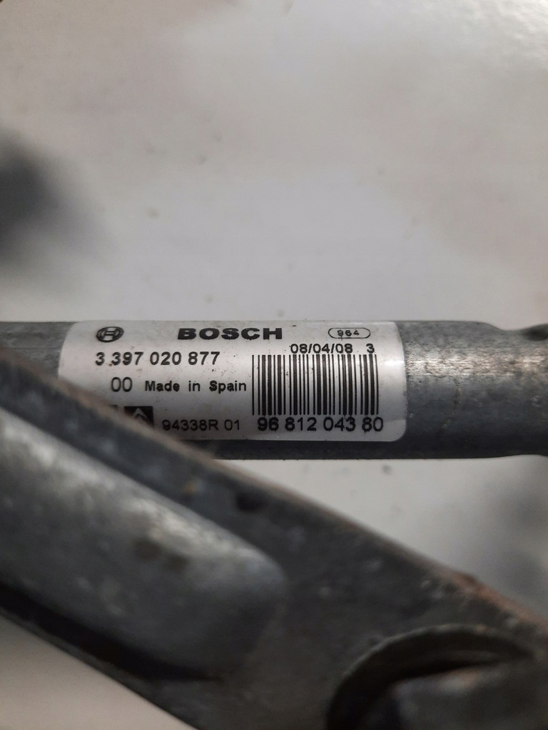 фото №6, Механизм дворник peugeot 207