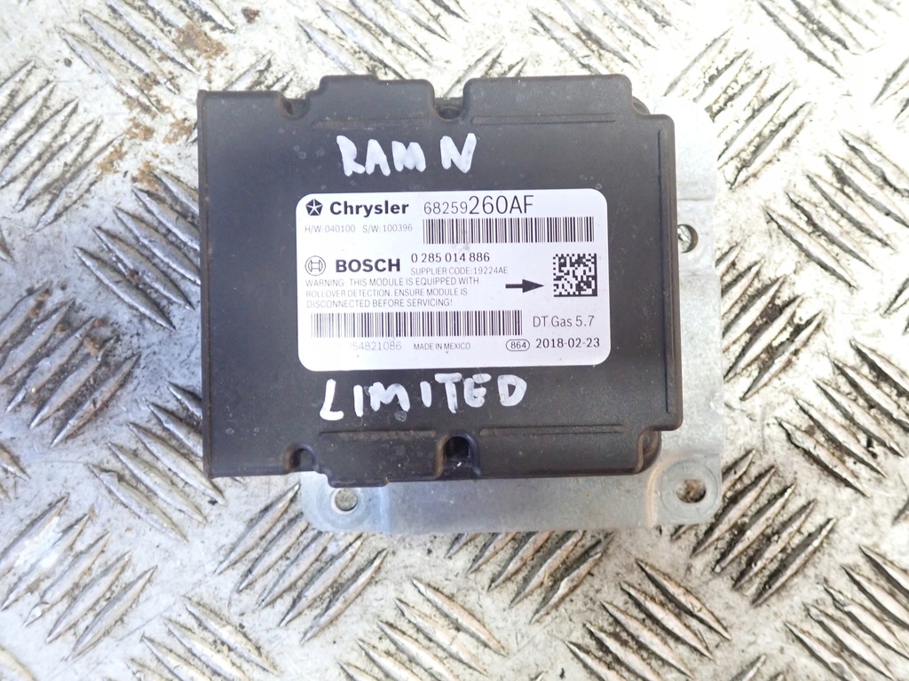 фото №1, Датчик подушек модуль подушка безопасности dodge ram v 19-