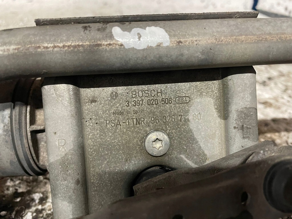 фото №3, Механизм дворник перед citroen c5