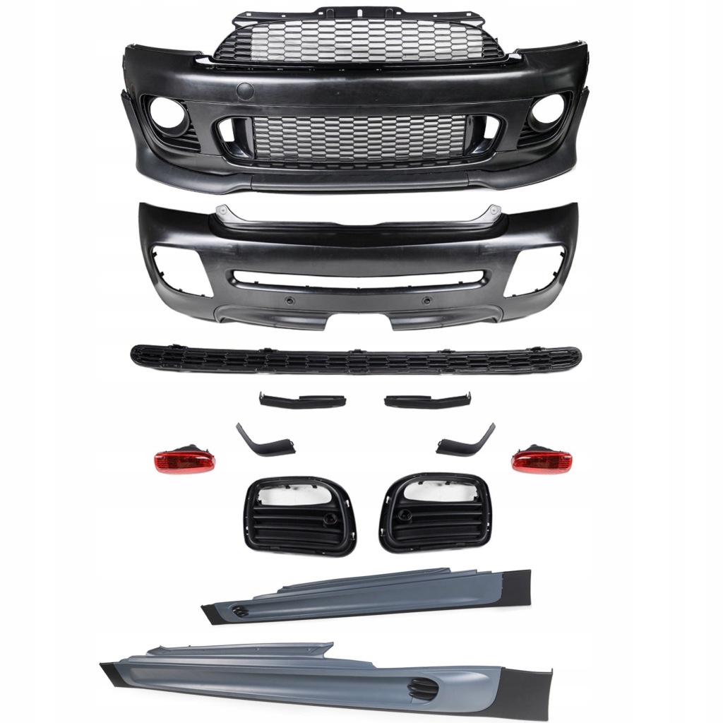 Купити Bodykit mini cooper r56 / r57 / r58 jcw style 2007–2013 бампери + пороги