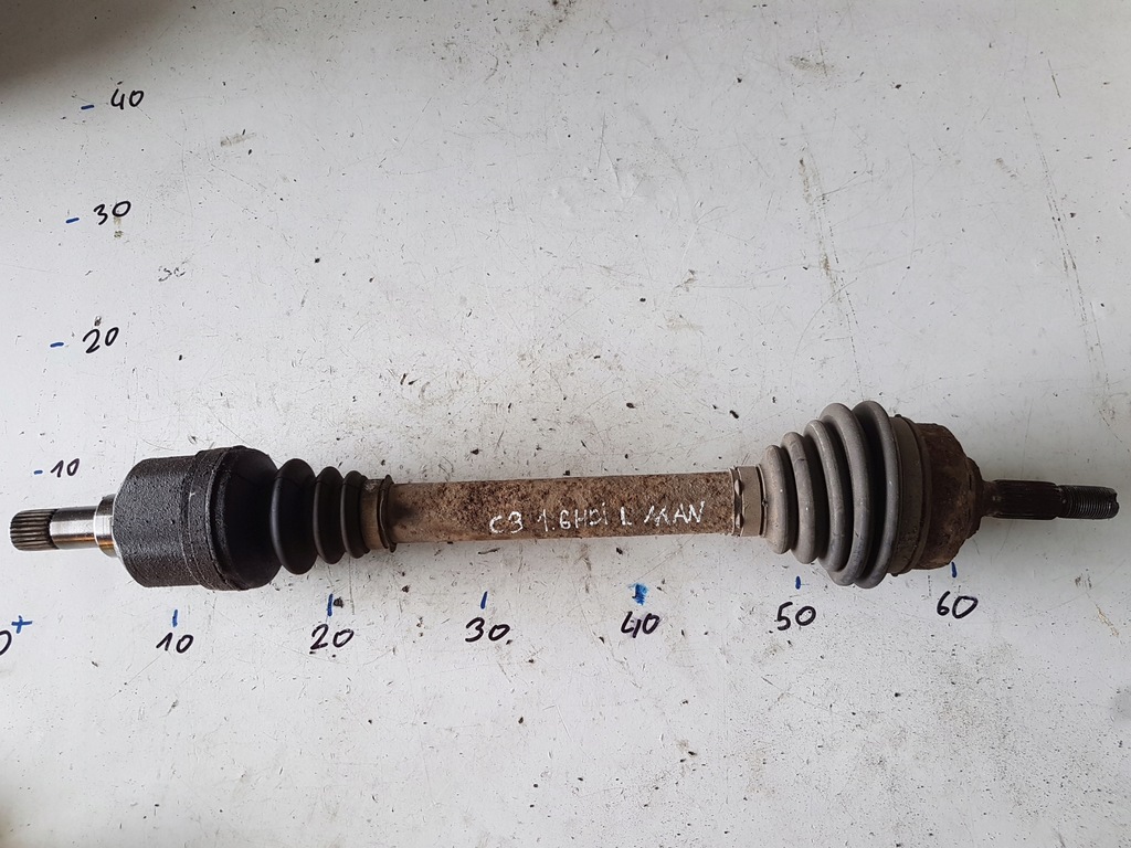 фото №1, Citroen c3 ii 09-13 1.6 hdi 90km приводной вал левая перед