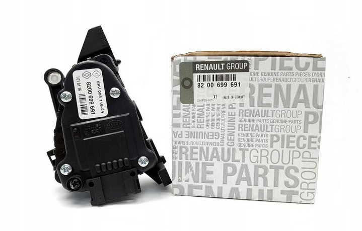 фото №1, Потенціометр педалі газу kangoo clio ii 8200699691