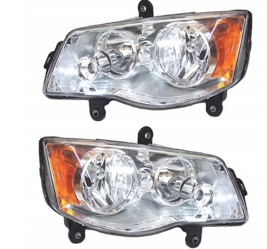 фото №1, Комплект фары dodge grand caravan 2011-2019