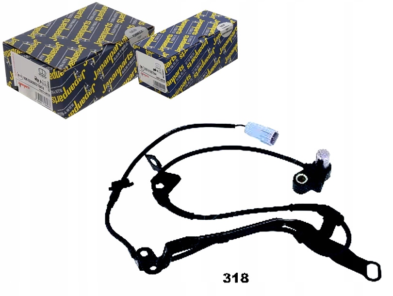 фото №1, Датчик, скорость вращательная колеса japanparts abs-318