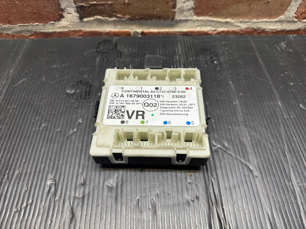 фото №1, Mercedes w167 модуль двері a1679003118