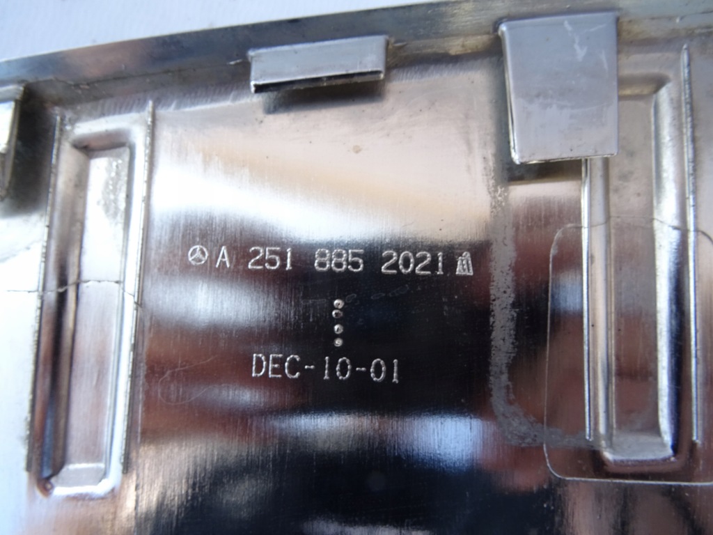 фото №6, Молдинг хром бампера mercedes w251 r-klasa 63 amg