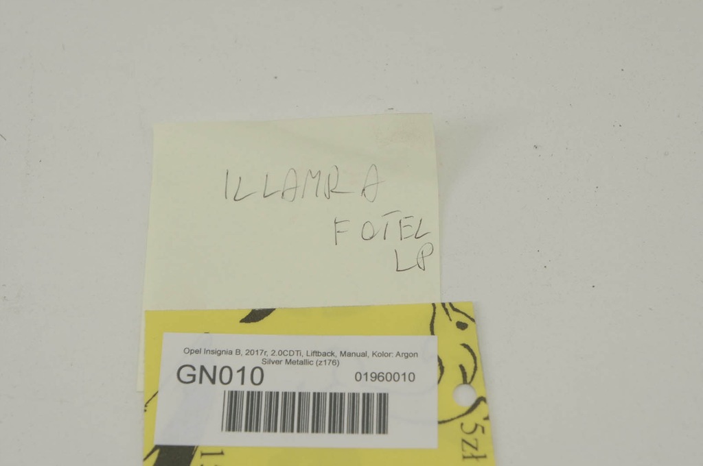 фото №5, Gn010 opel insignia b замок поперечина левый перед