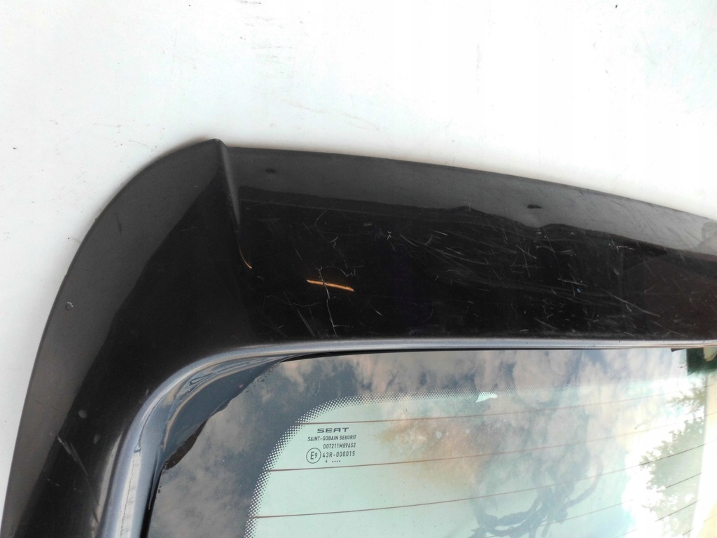 фото №9, Кришка багажника задня з скло seat altea 5p 2004r. графітова