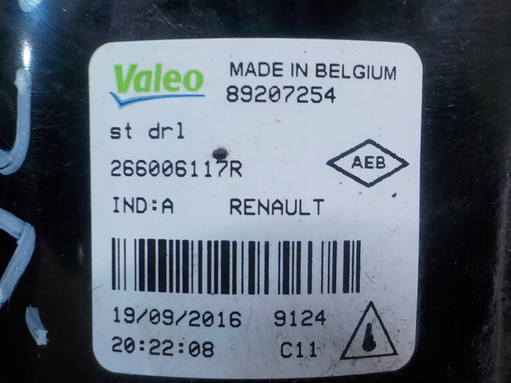 Mercedes citan 1.5 cdi 16r van long протитуманна фара лівий 89207254 266006117r в Україні